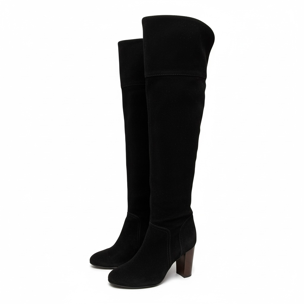 Cuissardes Sergio Rossi - 36.5 - Noir - État : Excellent