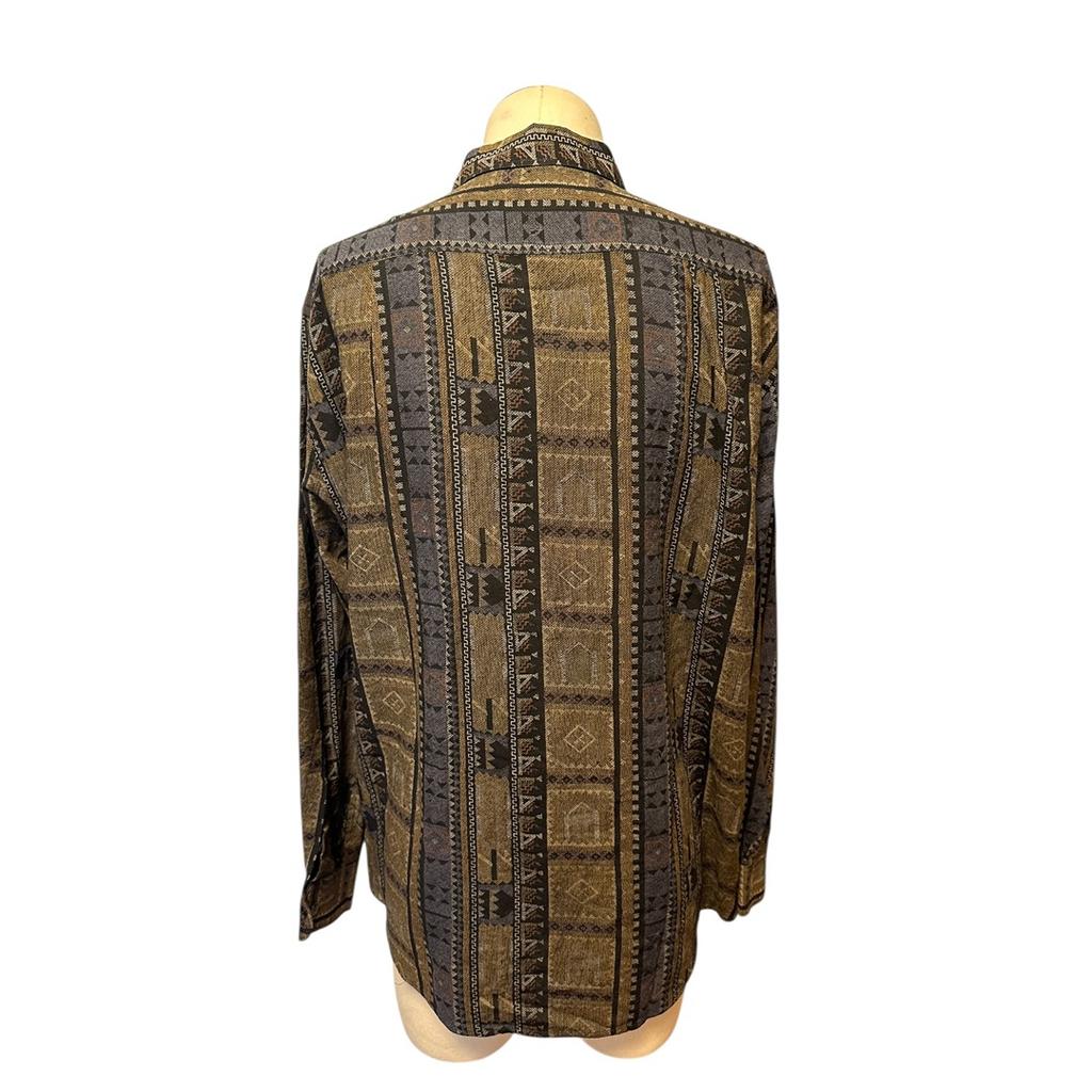 Chemise Yves Saint Laurent - L - Marron - État : Excellent
