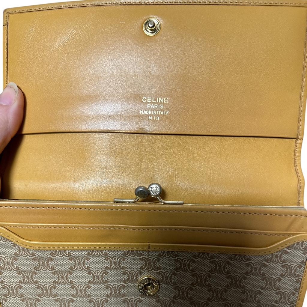 Portemonnaie Celine - Taille unique - Beige - État : Excellent