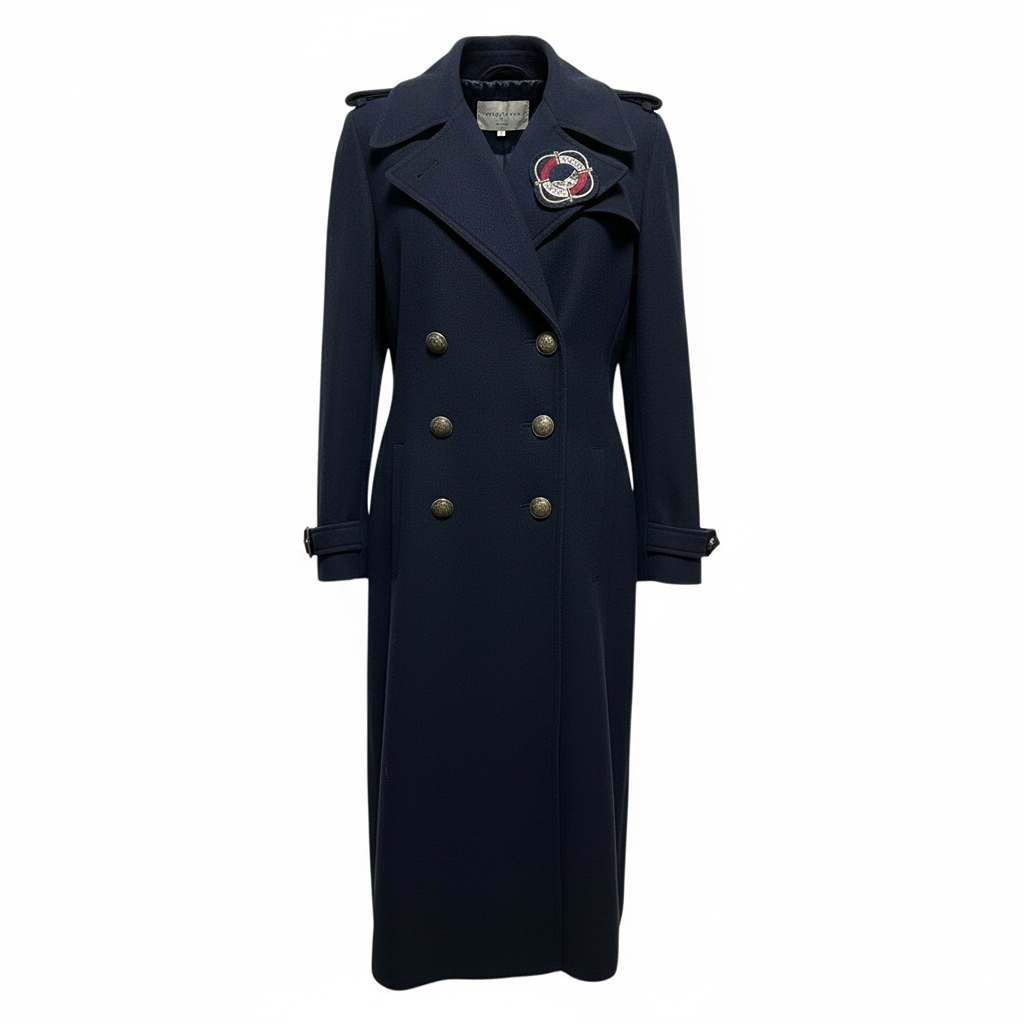 Pardessus Tommy Hilfiger - 38 - Marine - État : Très bon