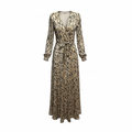 Robe longue Belcci - S - Beige imprimé - État : Neuf