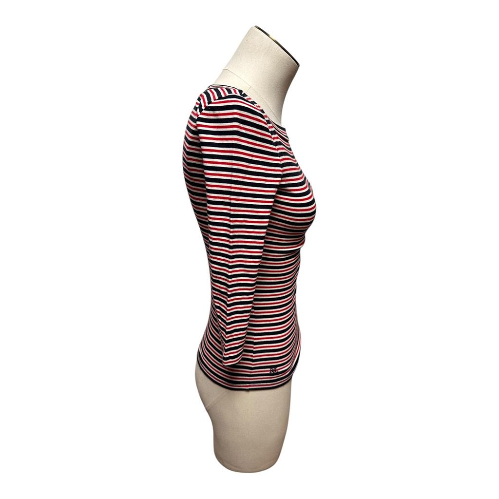 Top manches 3/4 Lauren Ralph Lauren - Xs - Marine - État : Excellent