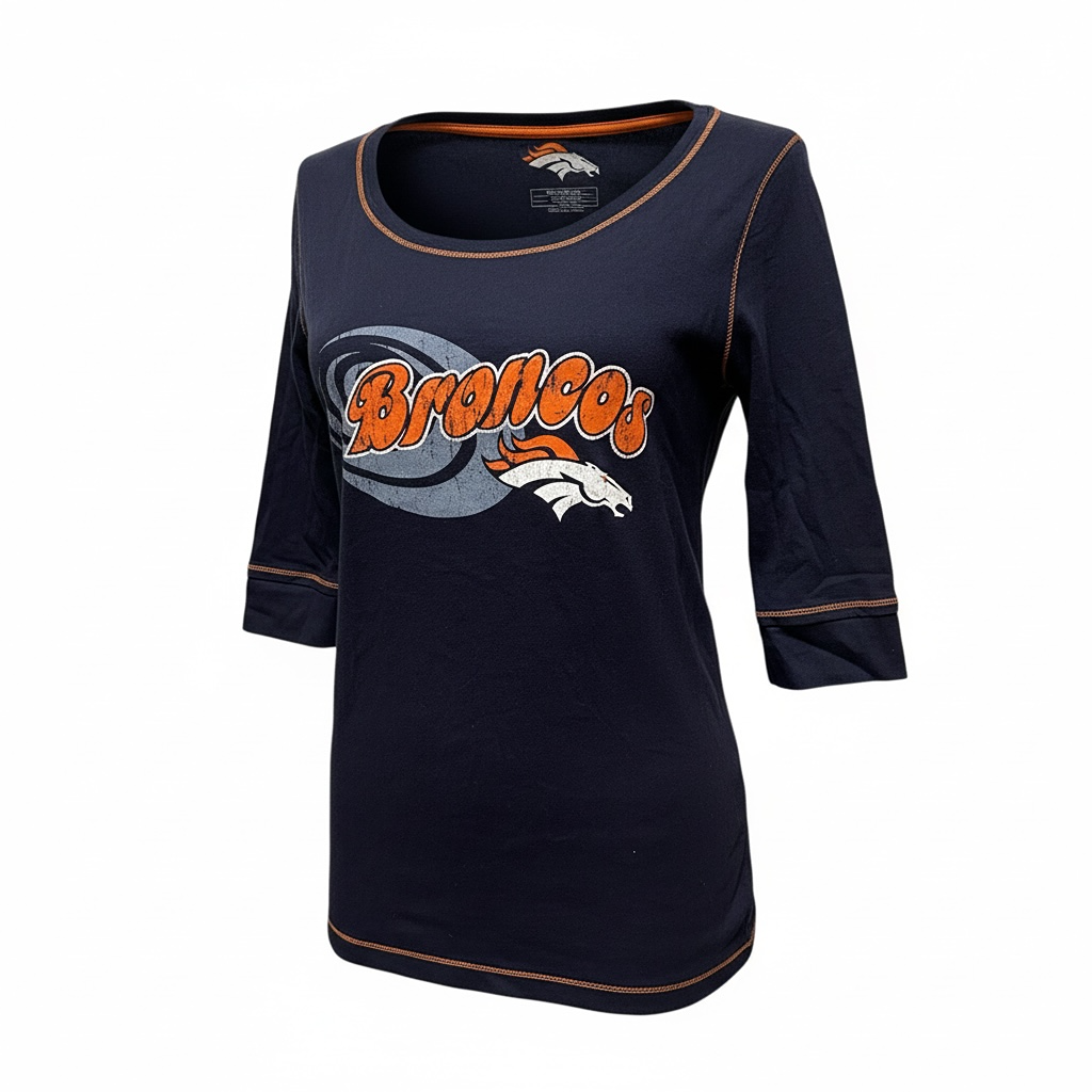 T-shirt Nfl Denver Broncos - L - Bleu marine - État : Excellent