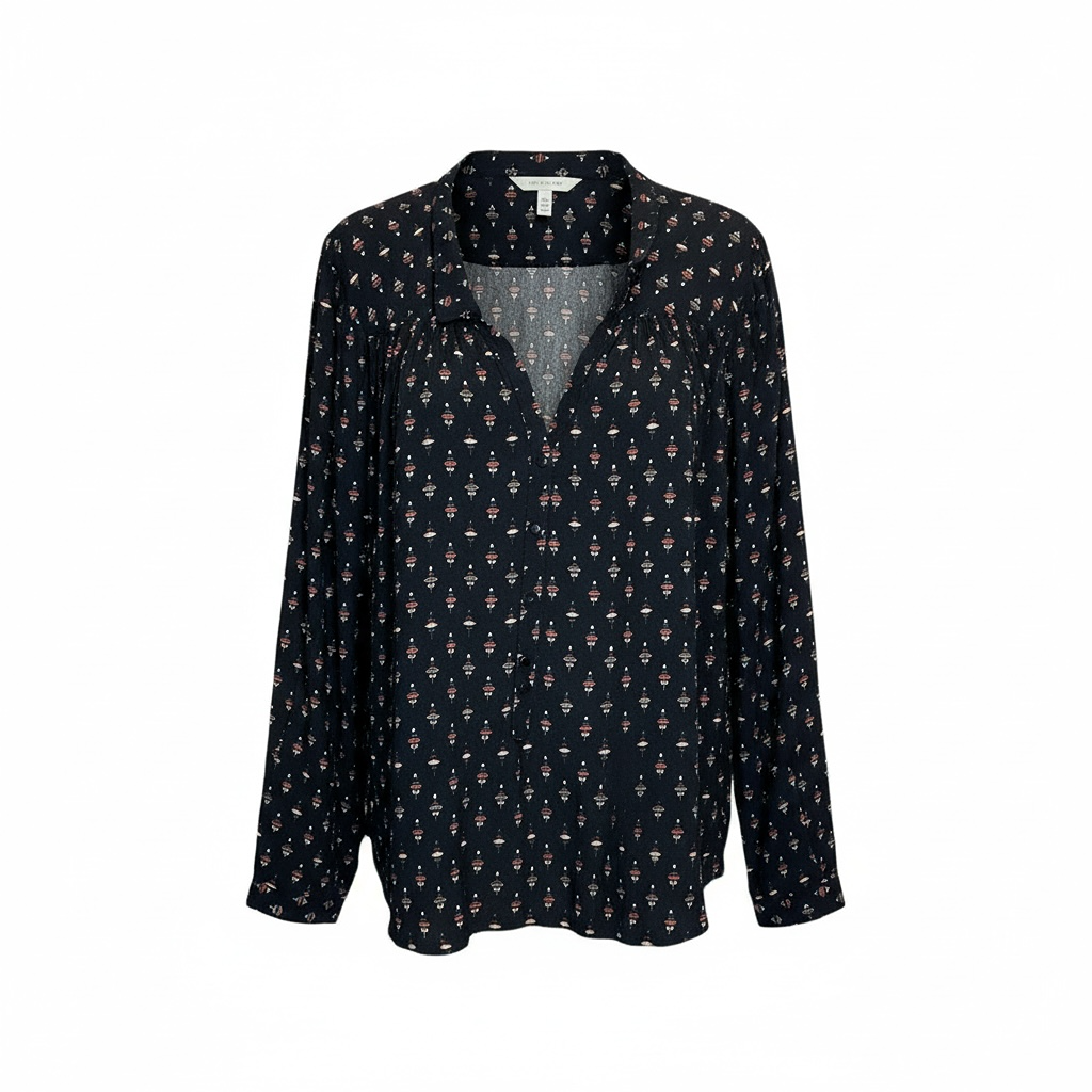 Blouses Manches Longue Ba&sh - M - Marine - État : Très Bon