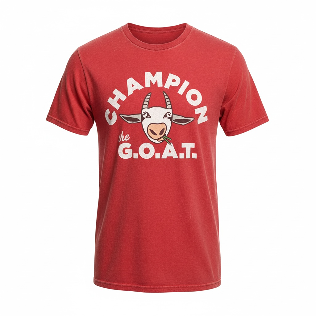T-shirt Champion - L - Rouge - État : Excellent