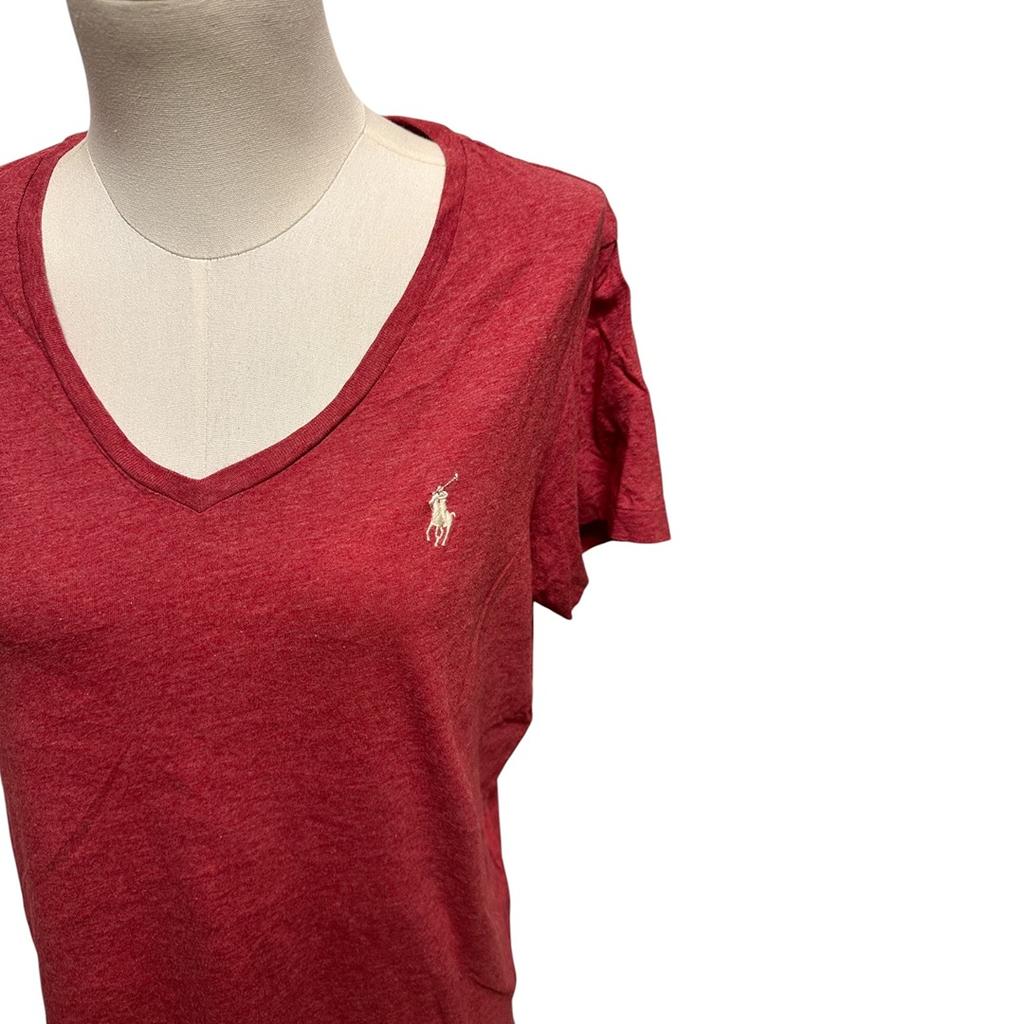 T-shirt Polo Ralph Lauren - L - Rouge - État : Excellent