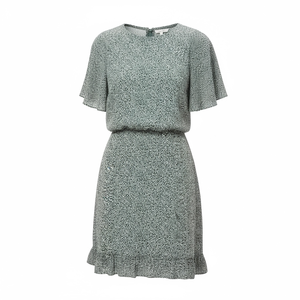 Robe casual à motifs floraux