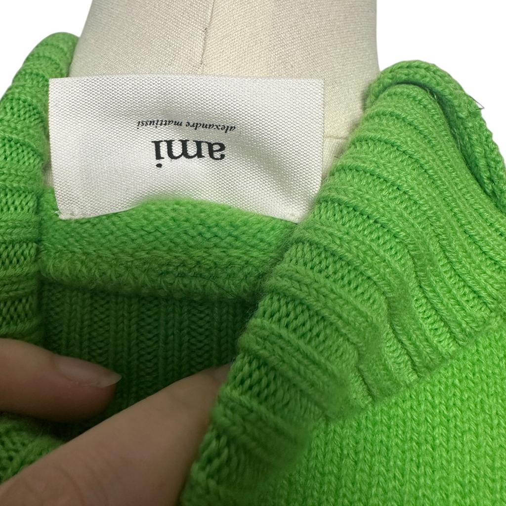 Pull A Col Roulé Ami - Xl - Vert - État : Très Bon