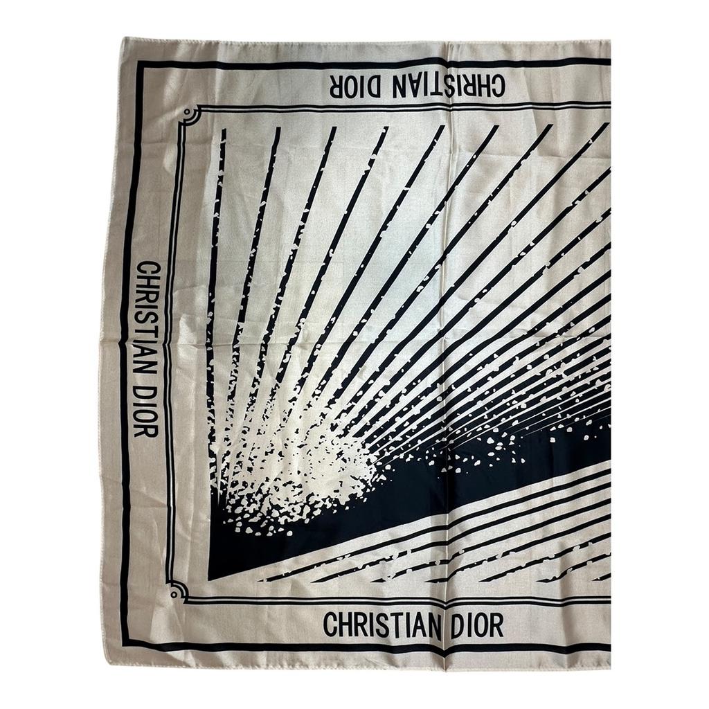 Foulard femme Christian Dior - Taille unique - Blanc - État : Excellent