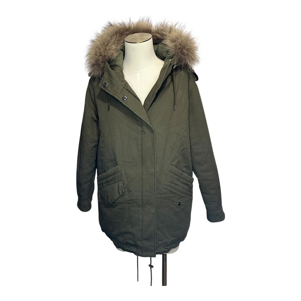 Parka The Kooples - 38 - Kaki - État : Très Bon