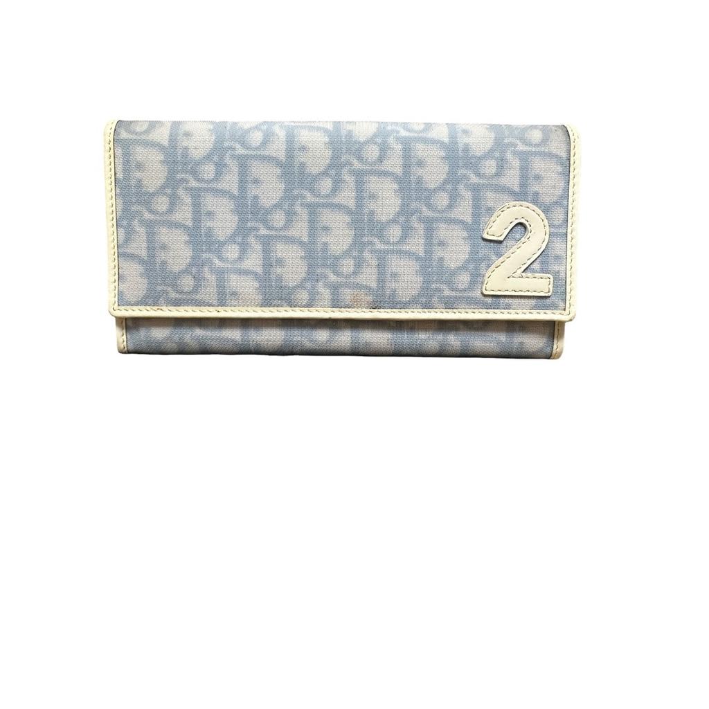 Pochette Christian Dior - Taille unique - Bleu - État : Excellent