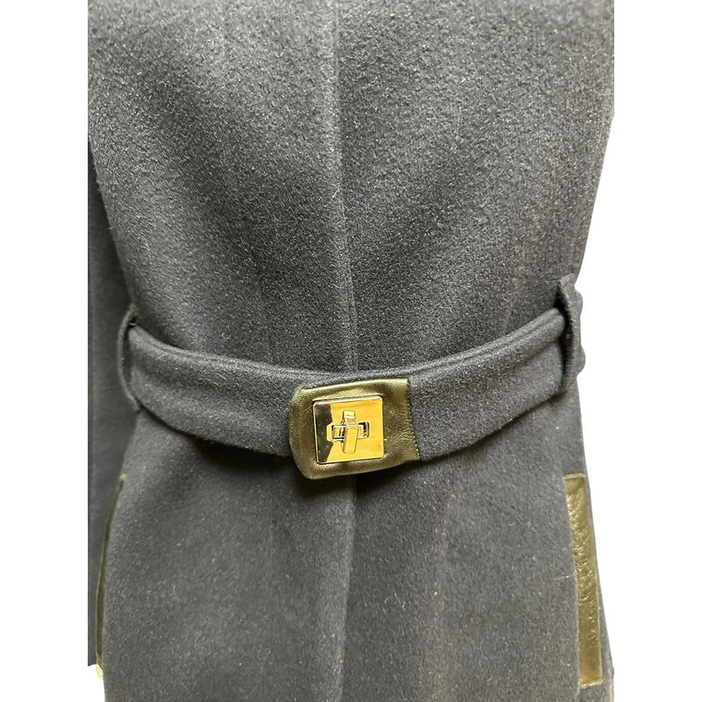 Manteau Sandro - 36 - Bleu marine - État : Excellent