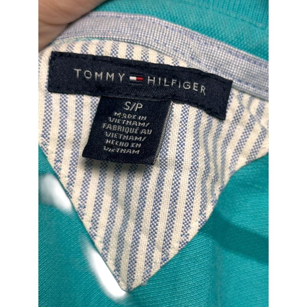 Polo Tommy Hilfiger - S - Turquoise - État : Excellent
