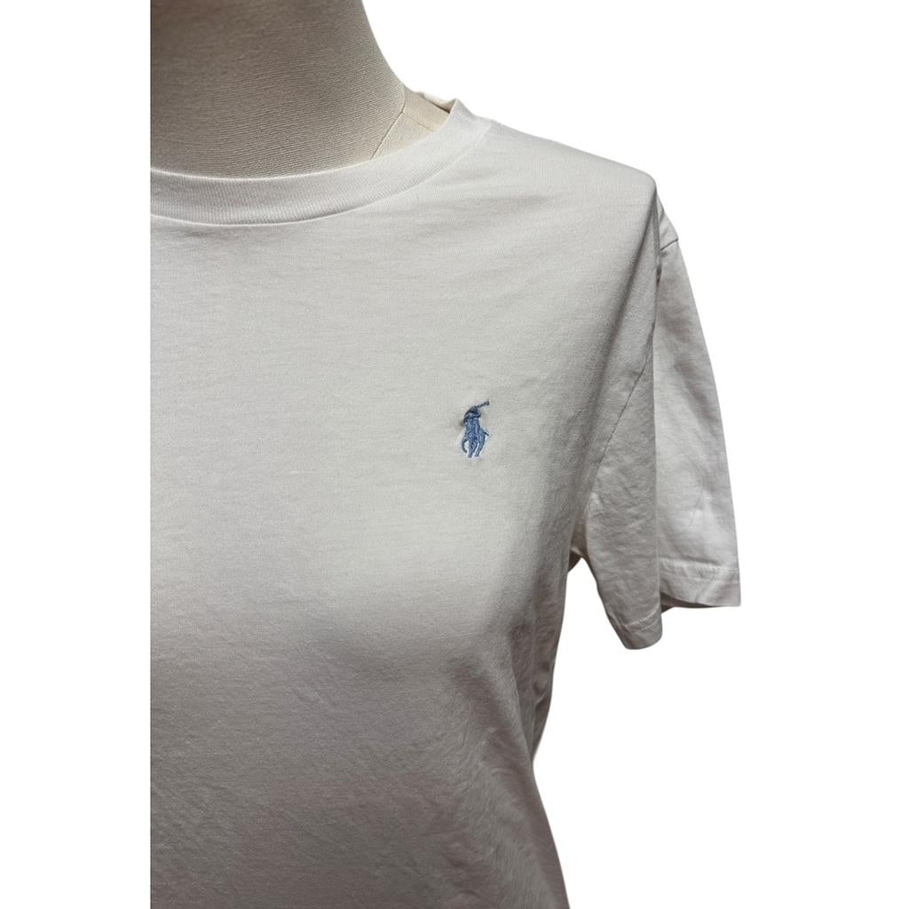 T-shirt Polo Ralph Lauren - L/g14-16 - Blanc - État : Excellent