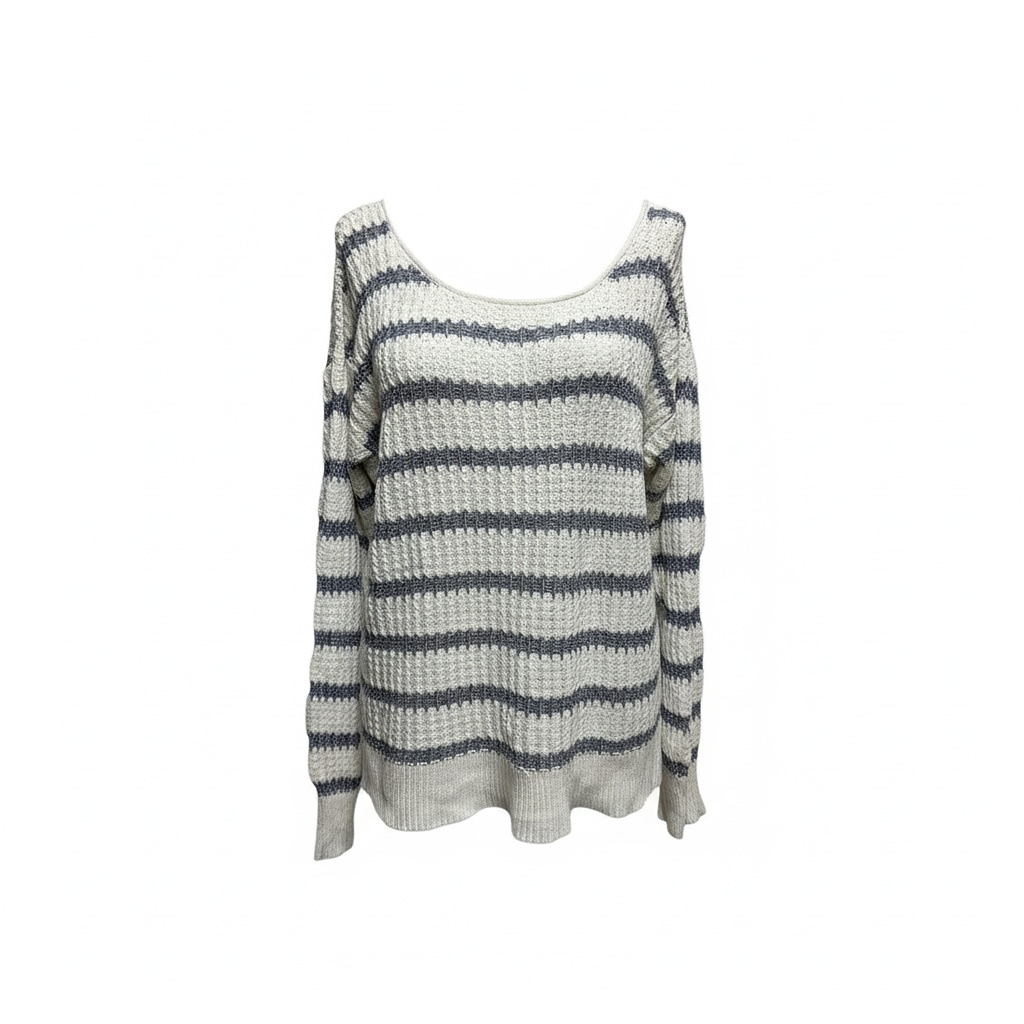 Pull Calvin Klein Jeans - Xl - Blanc et bleu - État : Excellent