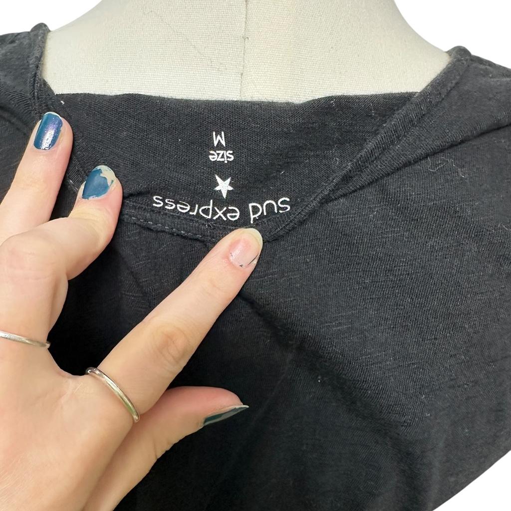 Blouse femme Sud Express - M - Noir - État : Excellent