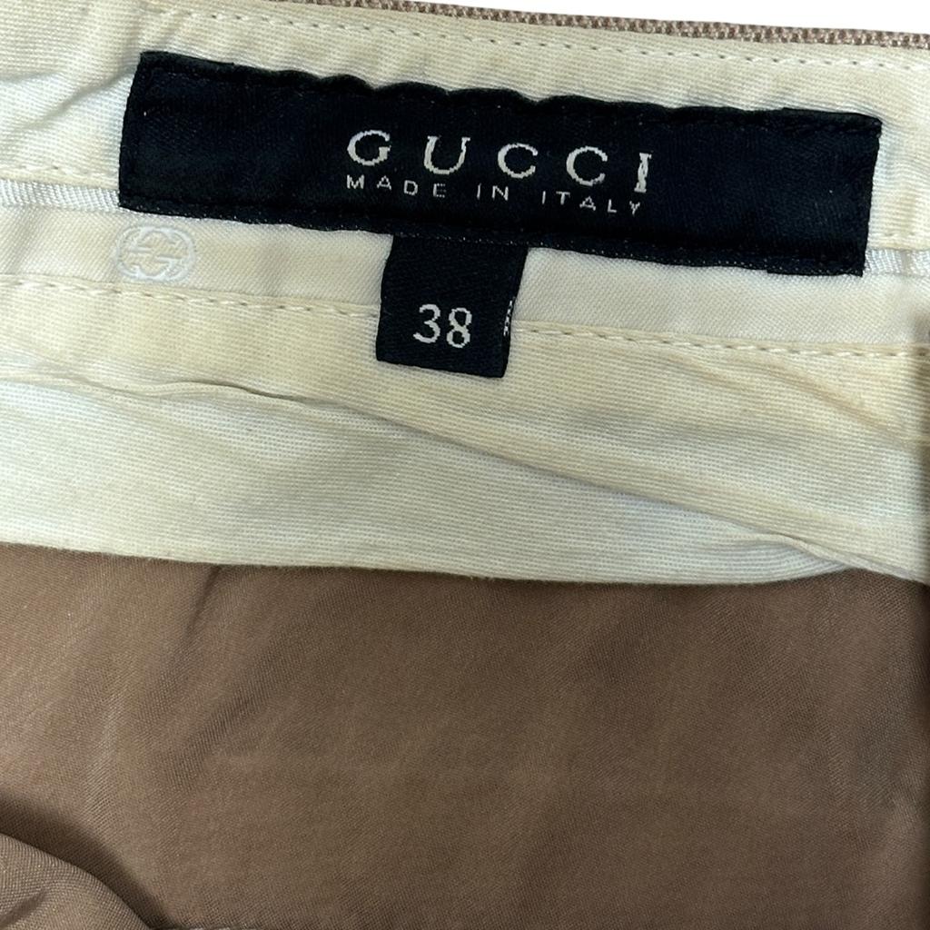 Pantalon Droit Gucci - 36 - Beige - État : Très Bon