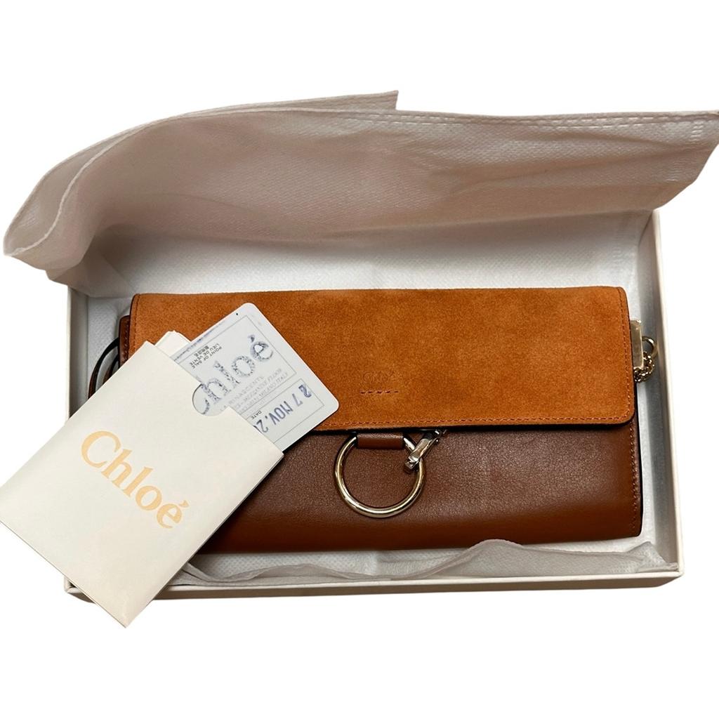 Portefeuille Chloé - Taille unique - Marron - État : Neuf avec étiquette