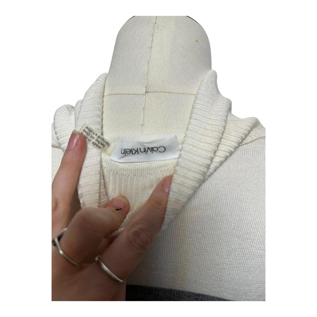 Pull col roulé Calvin Klein - M - Multicolore - État : Excellent