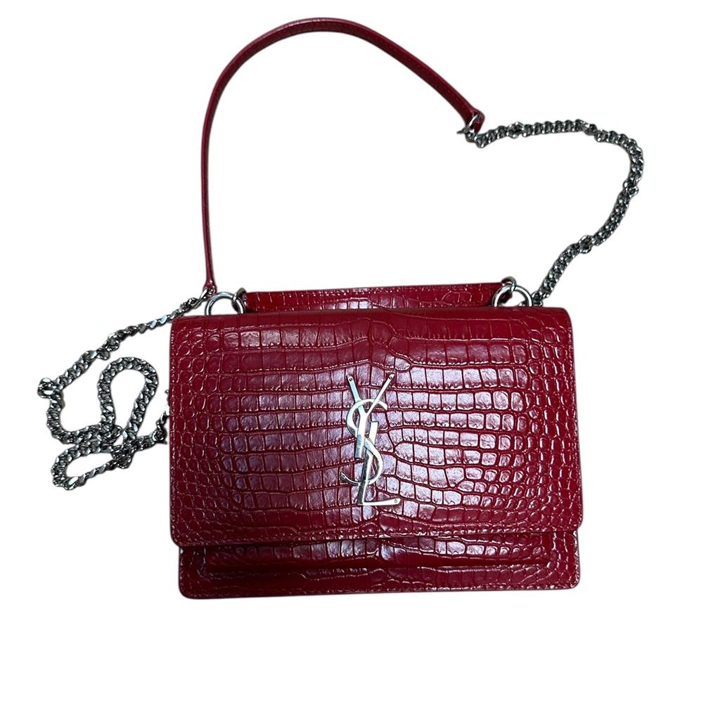 Sac à main Saint Laurent - Taille unique - Rouge - État : Excellent