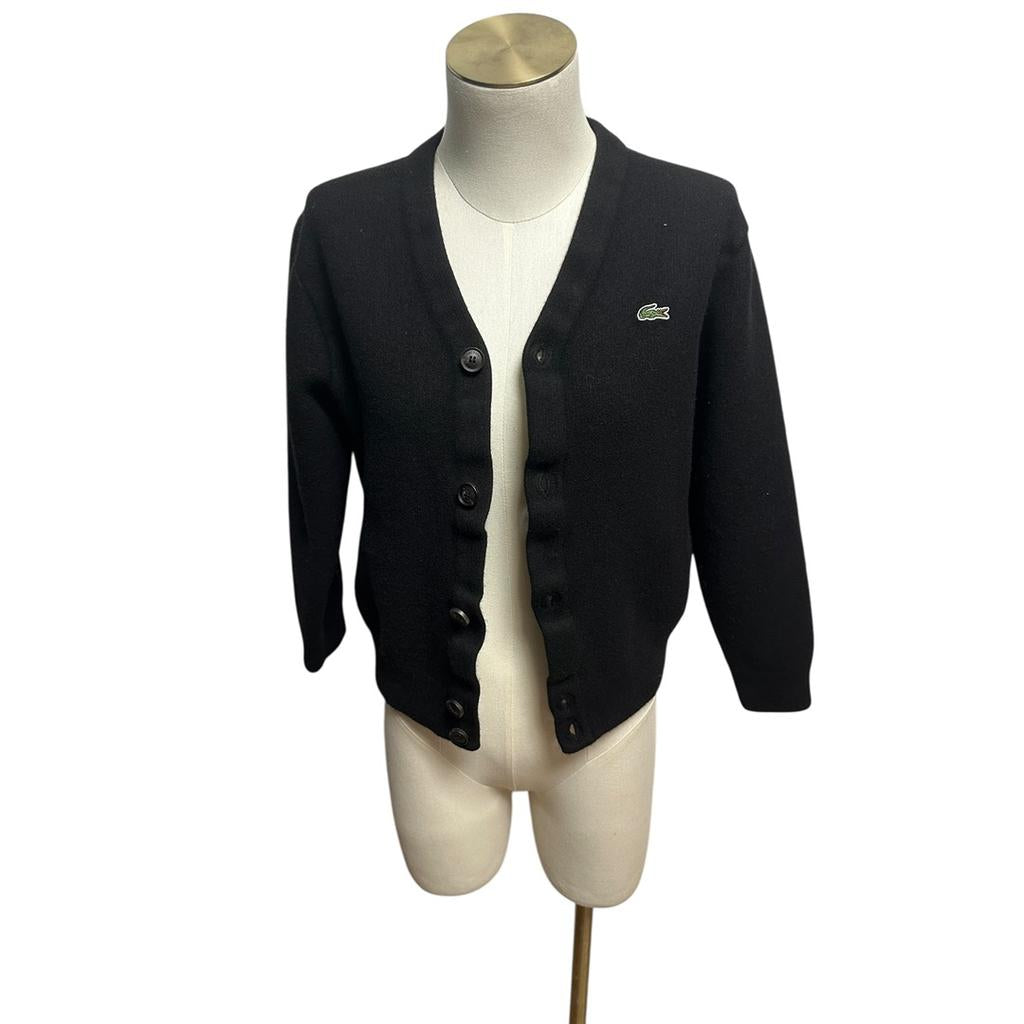 Cardigan Lacoste - Xs - Noir - État : Très Bon