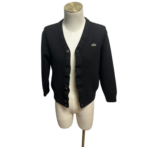 Cardigan Lacoste - Xs - Noir - État : Très Bon