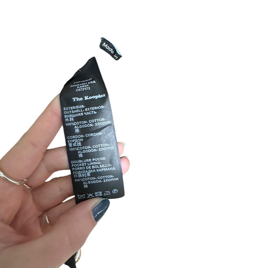 Parka The Kooples - Xs - Kaki - État : Neuf avec étiquette