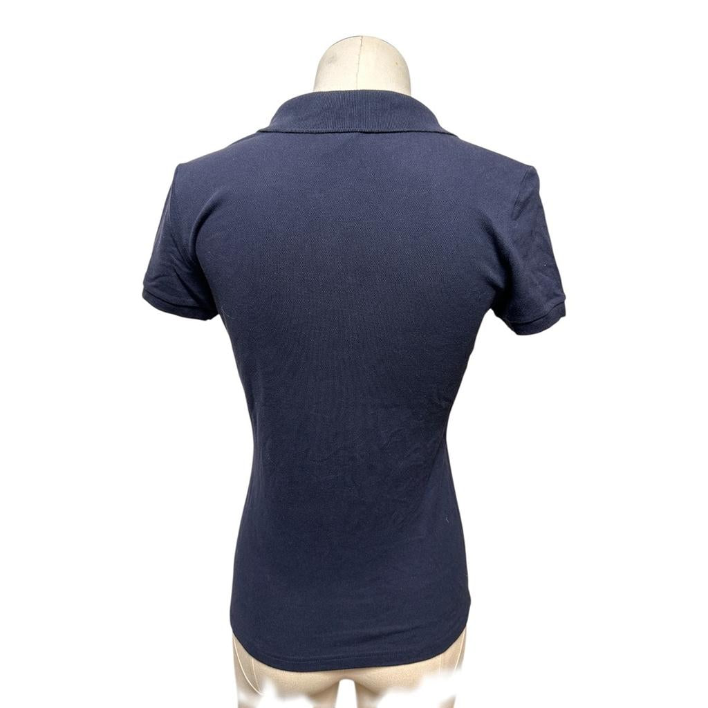 Polo Lacoste - 38 - Bleu marine - État : Excellent