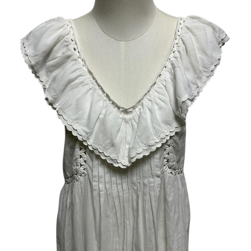 Robe Sézane - 36 - Blanc - État : Excellent