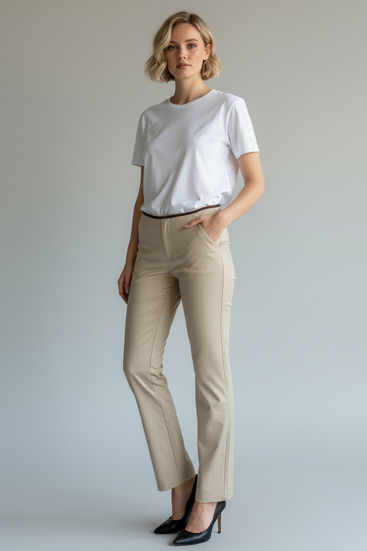 Pantalon De Costume Joseph - M - Beige - État : Très Bon