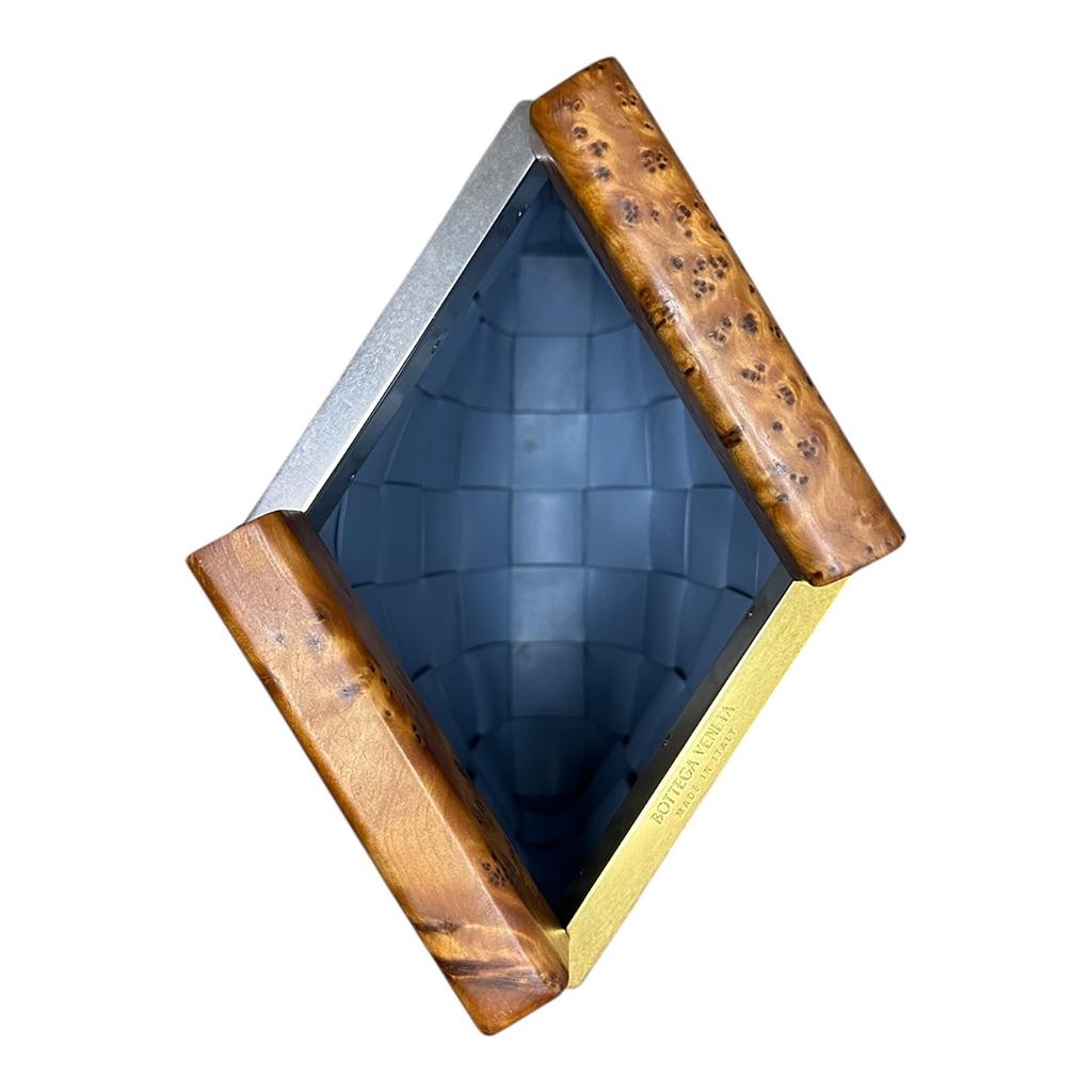 Clutch Bottega Veneta - Taille unique - Bleu - État : Excellent