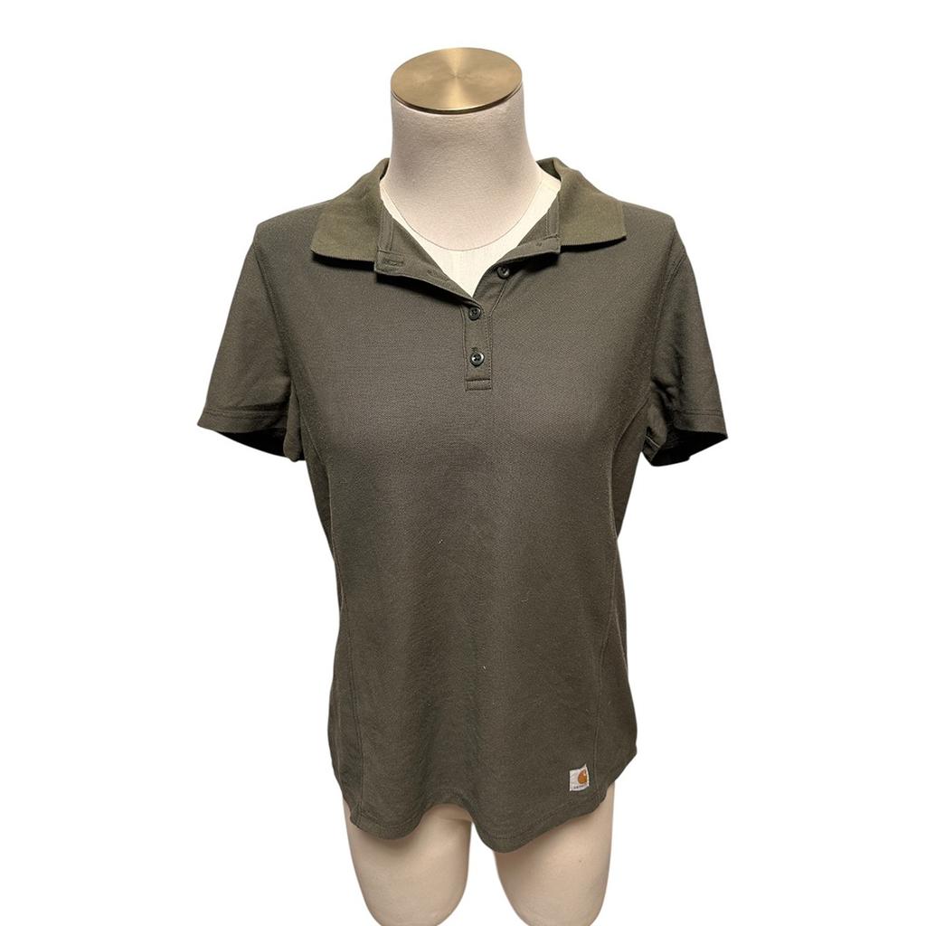 Polo femme Carhartt - M - Kaki - État : Excellent