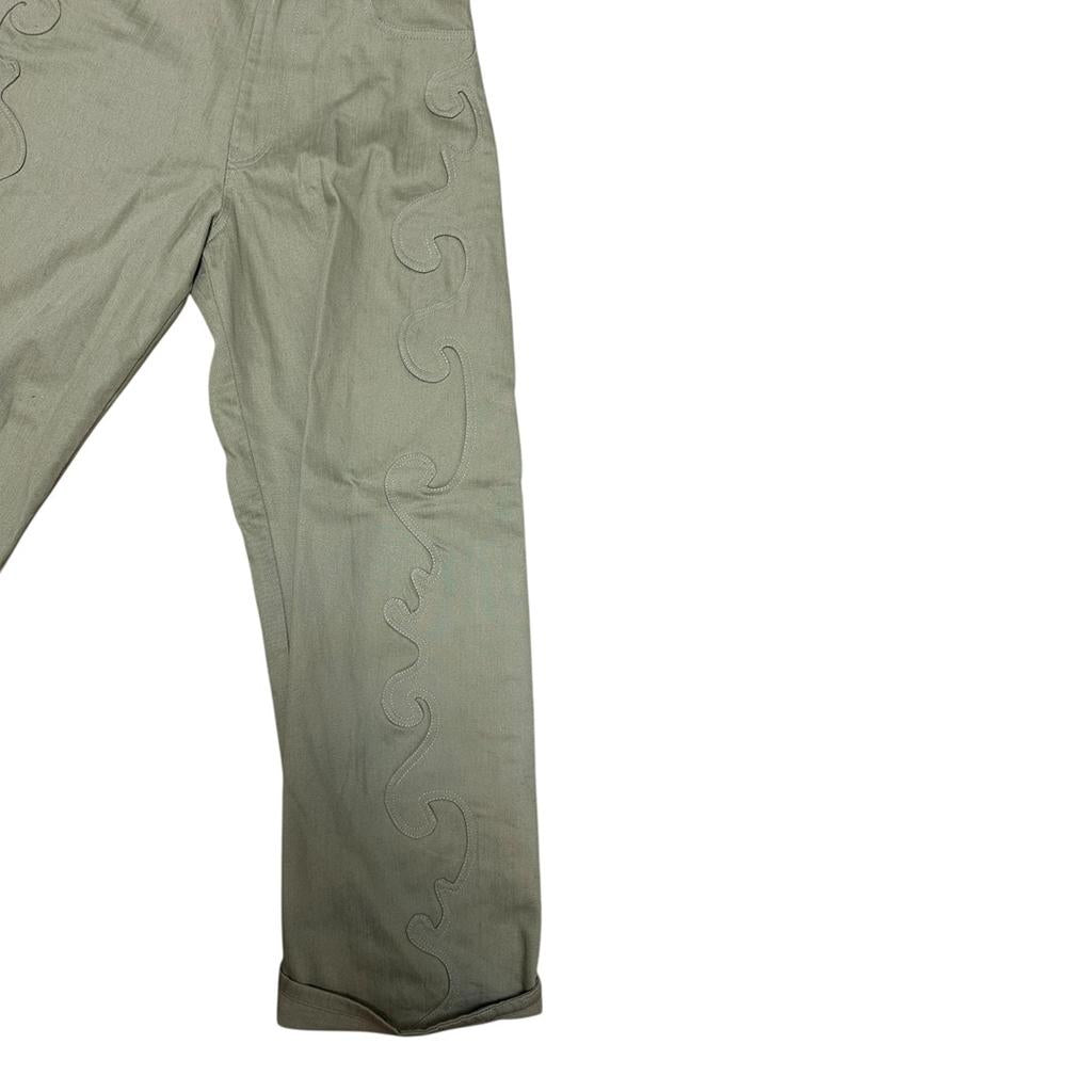 Pantalon Zara - S - Kaki - État : Excellent
