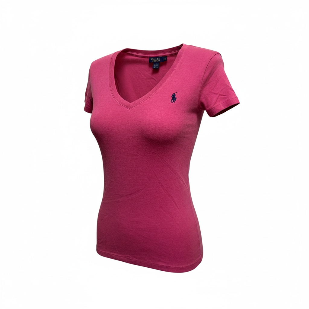 T-shirt Ralph Lauren Sport - S - Rose - État : Excellent