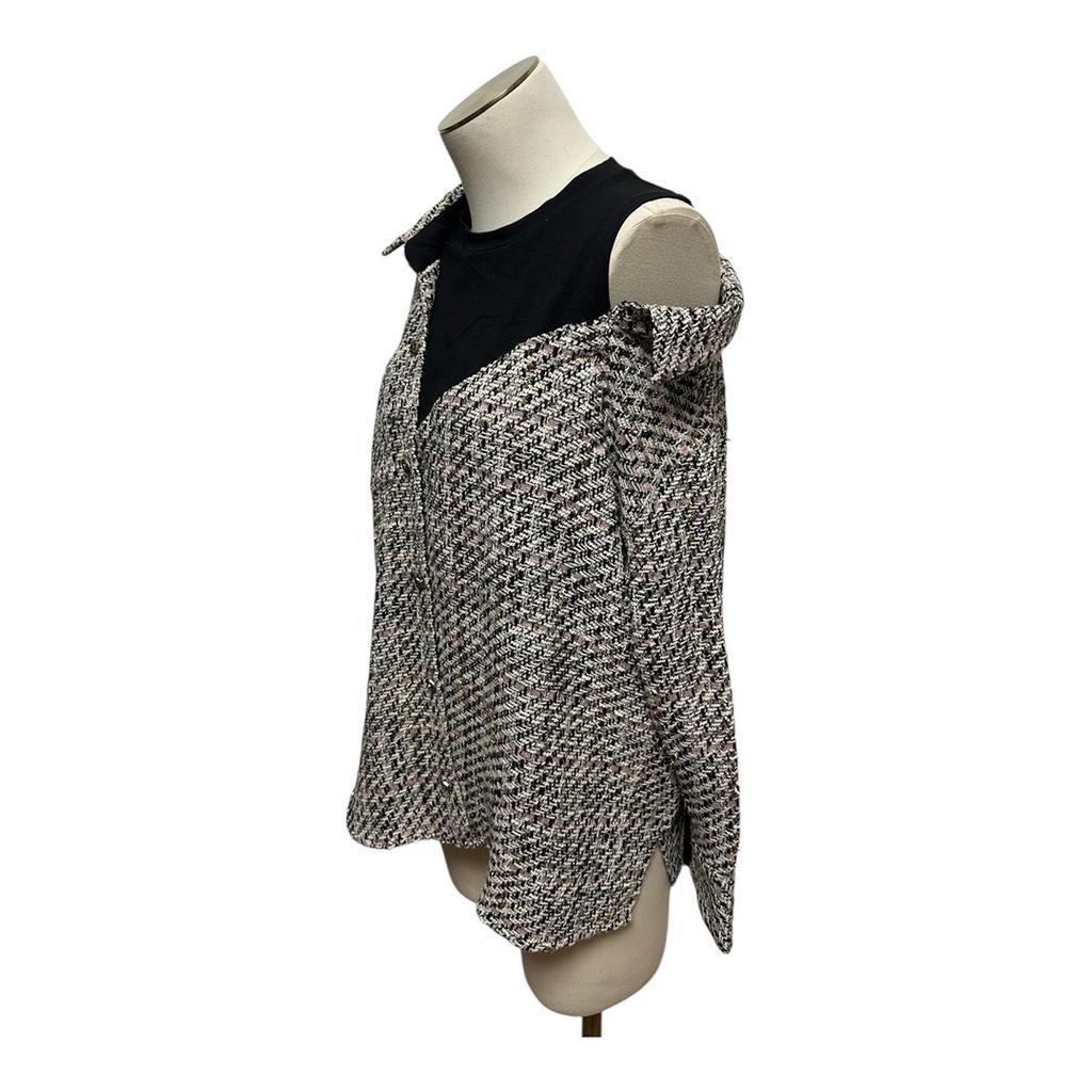 Veste Chemise Maje - 2 - Noir - État : Très Bon