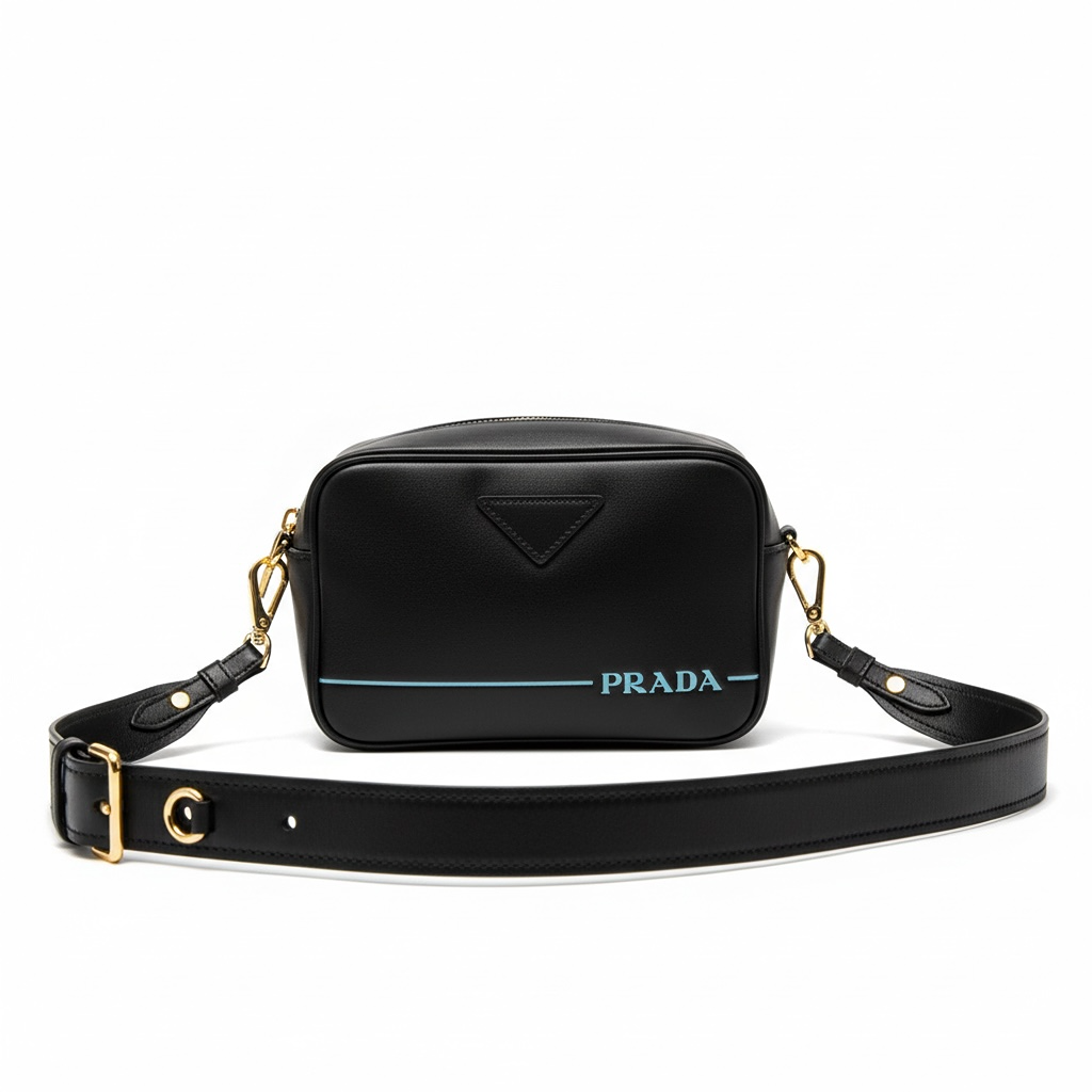 Sac bandoulière Prada - Taille unique - Noir - État : Excellent