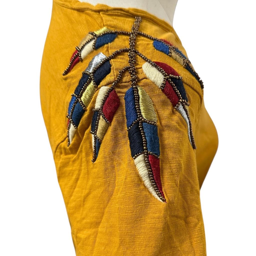 Blouse femme Amenapih - M - Moutarde - État : Excellent