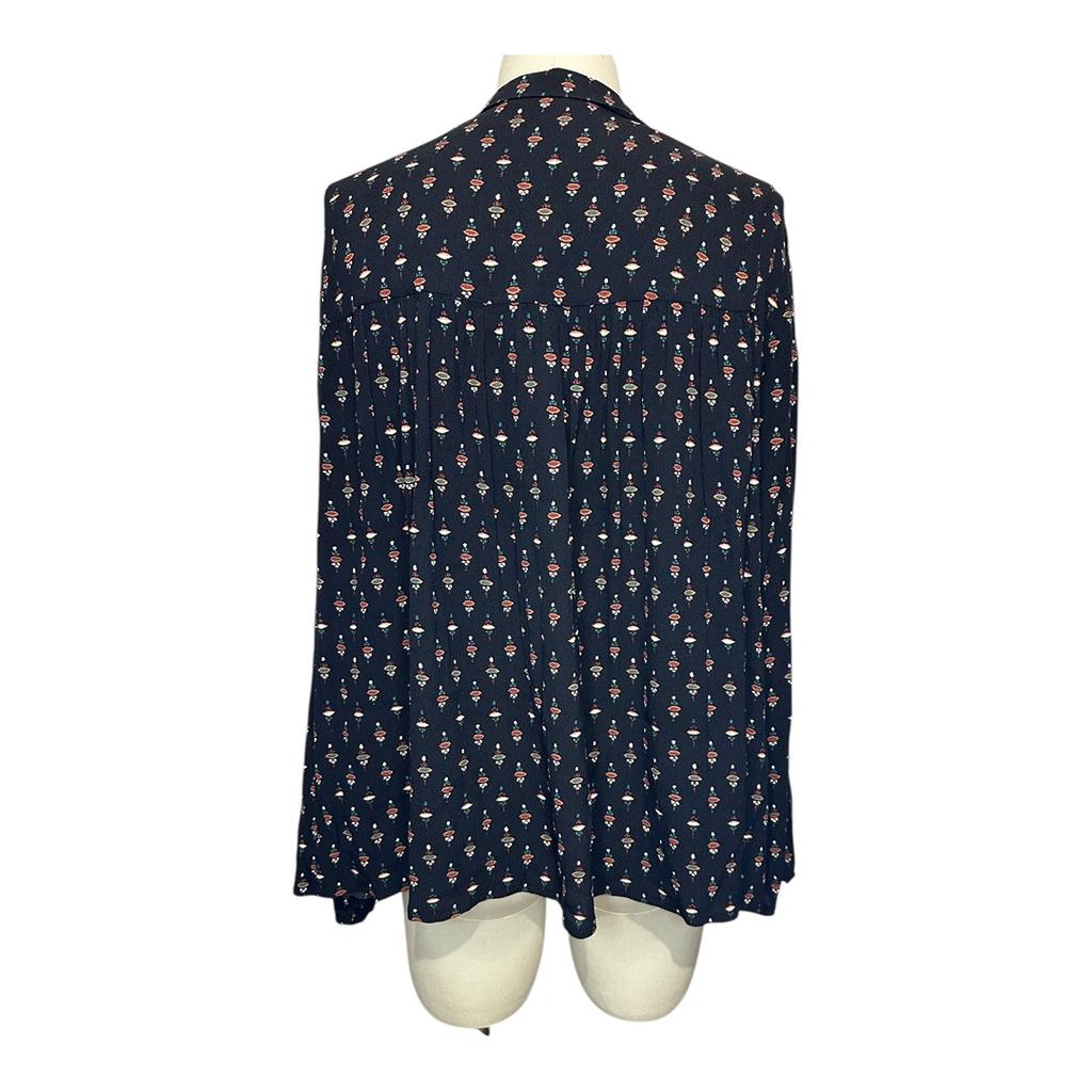 Blouses Manches Longue Ba&sh - M - Marine - État : Très Bon