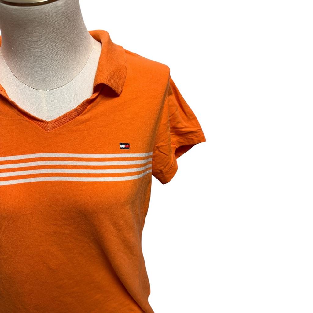 Polo Tommy Hilfiger - L - Orange - État : Excellent