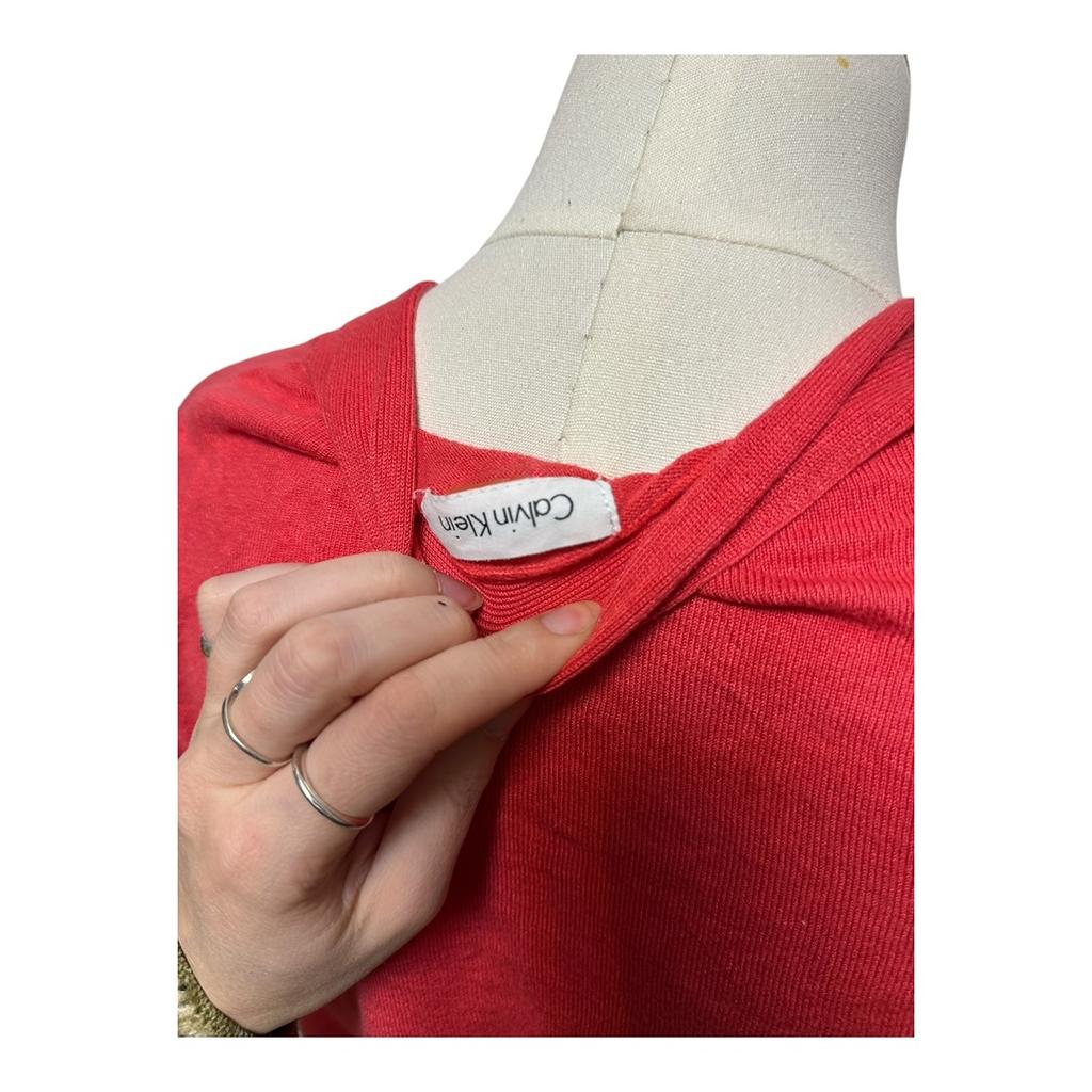 Boléro Calvin Klein - S - Rouge - État : Très Bon