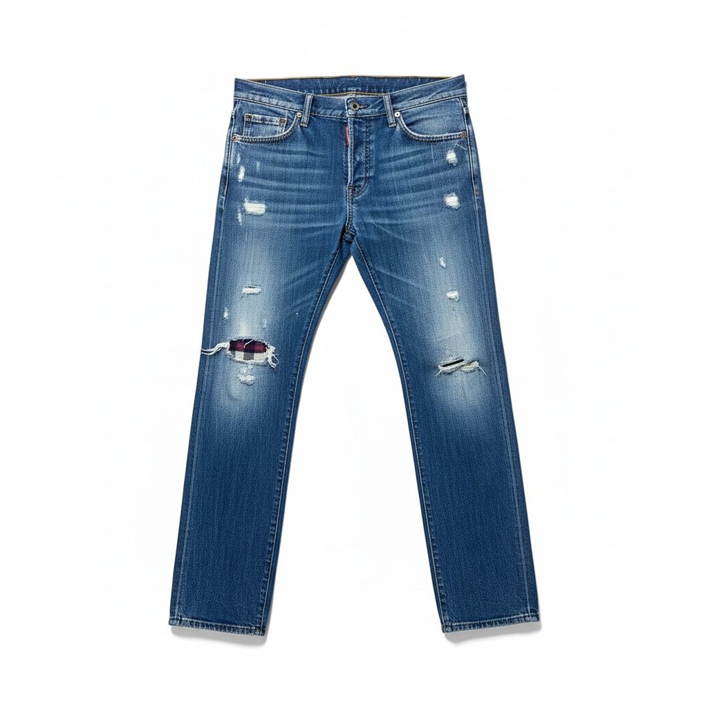 Jean homme Dsquared2 - 50 - Blue - État : Excellent
