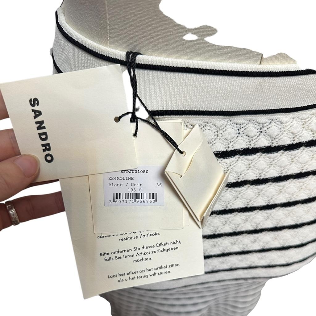 Jupe Sandro - 36 - Blanc - État : Neuf