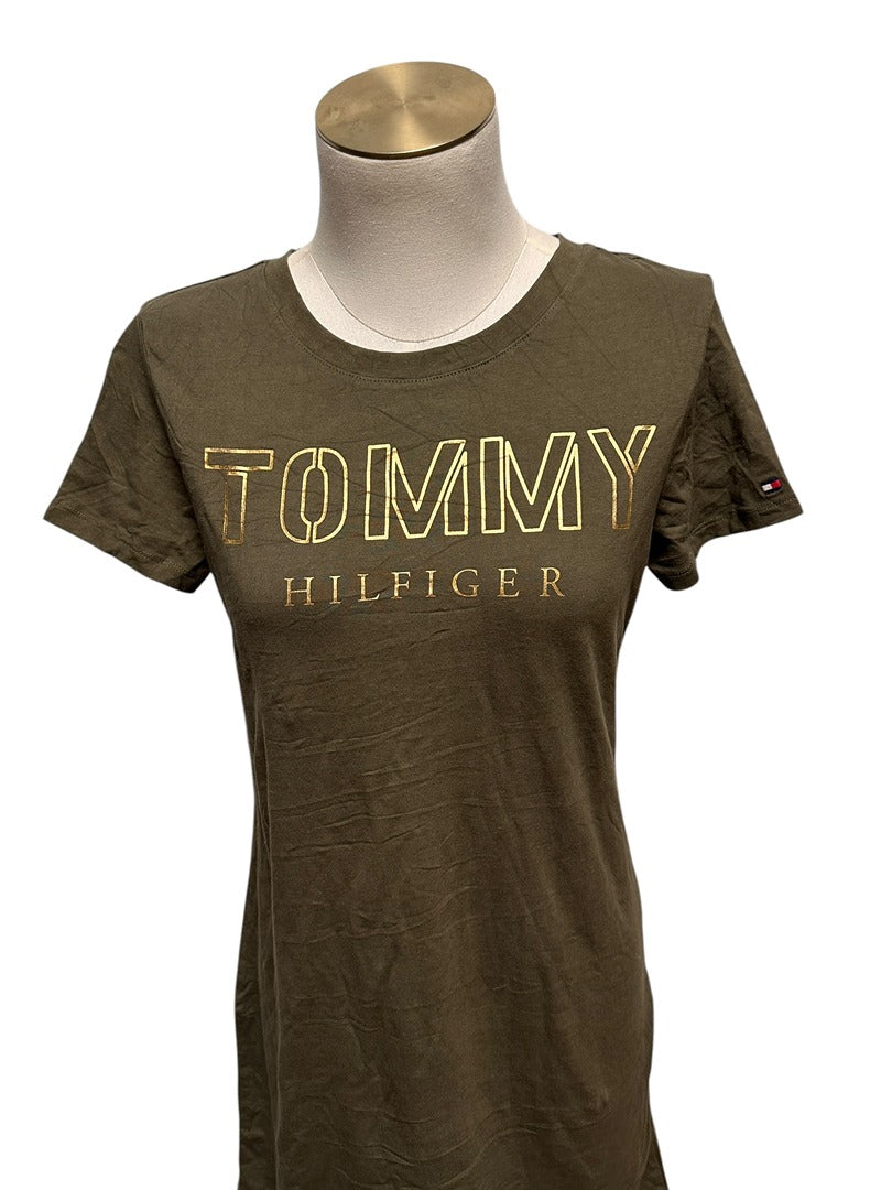 Robe tee-shirt Tommy Hilfiger - S - Kaki - État : Excellent