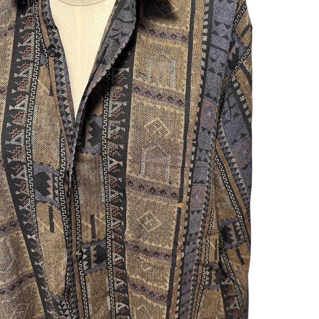 Chemise Yves Saint Laurent - L - Marron - État : Excellent