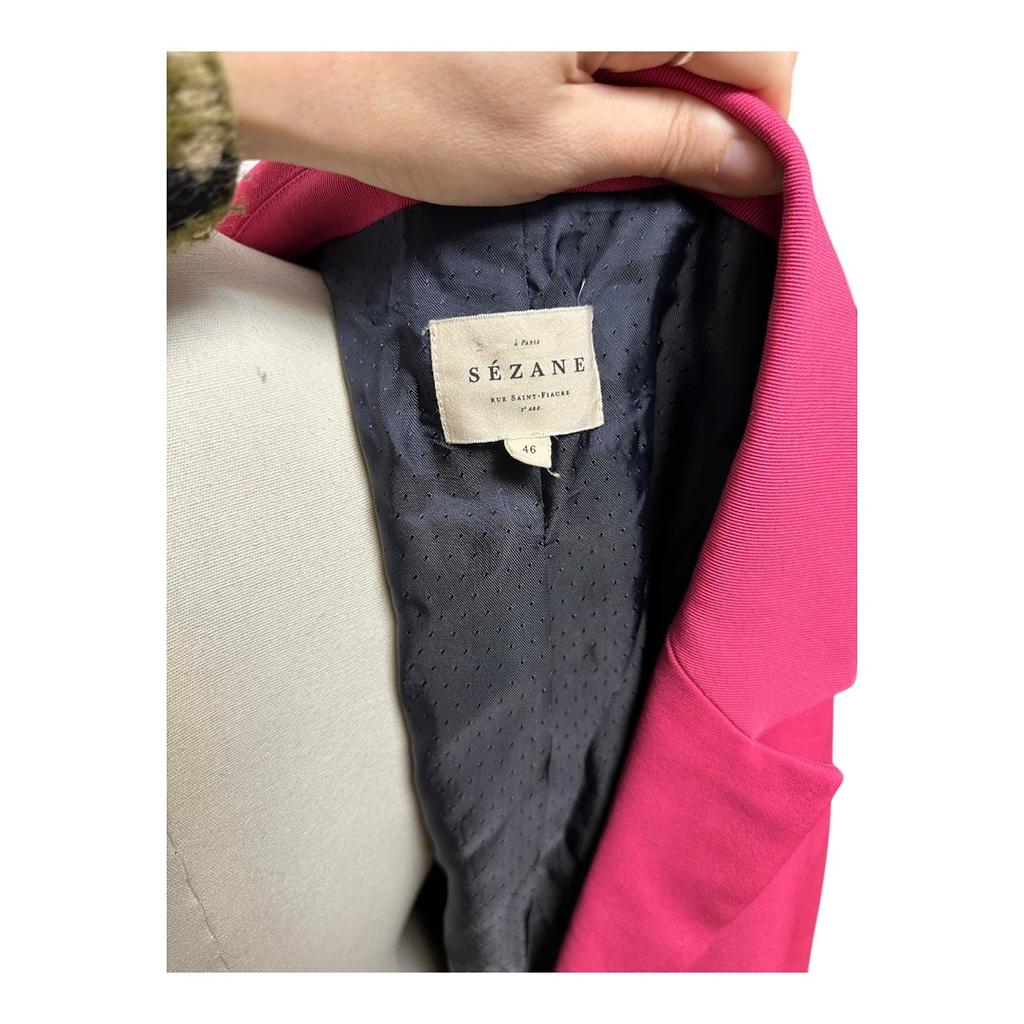 Blazer Sézane - 46 - Rose - État : Excellent