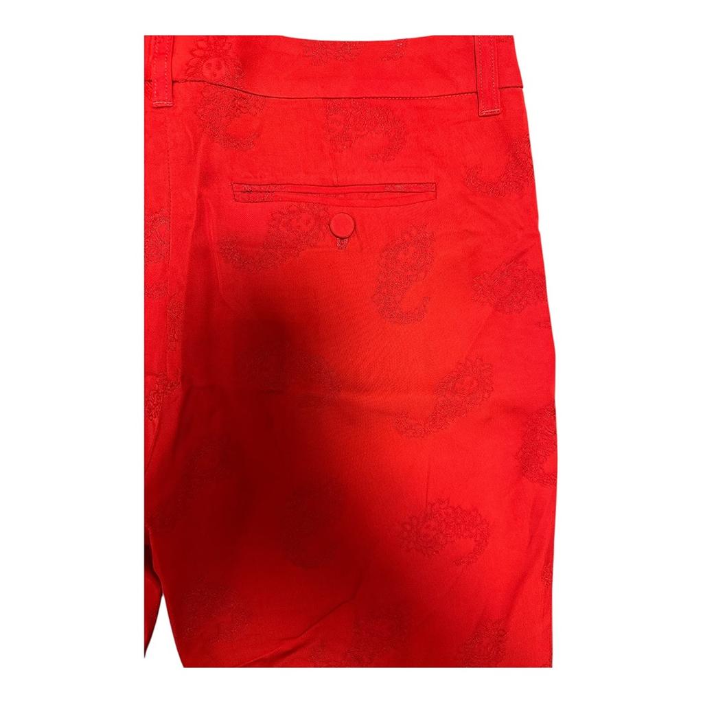 Pantalon Droit Zadig & Voltaire - 36 - Rouge - État : Très B