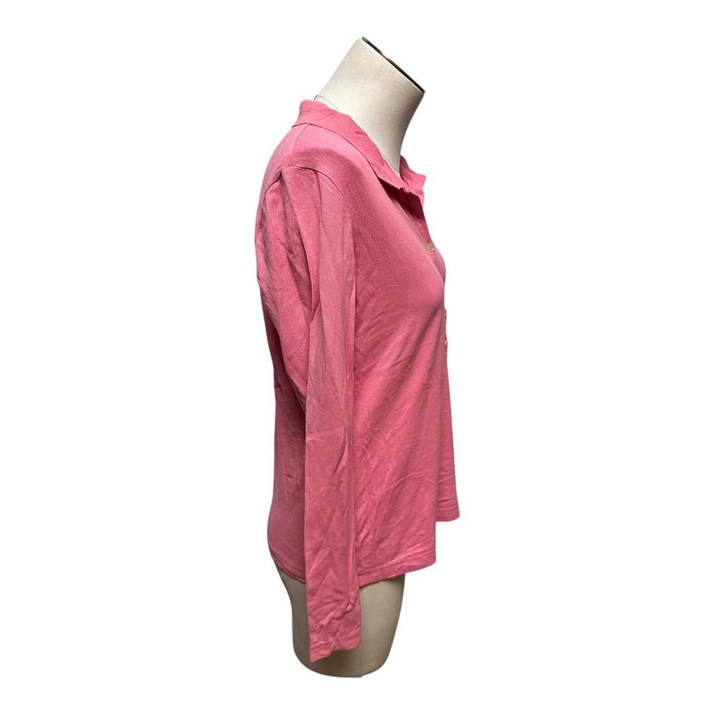 Polo Lacoste - L - Rose - État : Excellent
