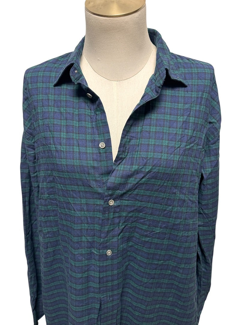 Robe chemise Polo Ralph Lauren - 14 - Marine et Vert - État : Excellent