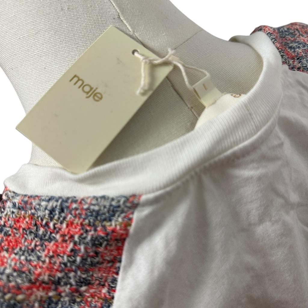 Blouses Manches Courte Maje - S - Blanc - État : Neuf