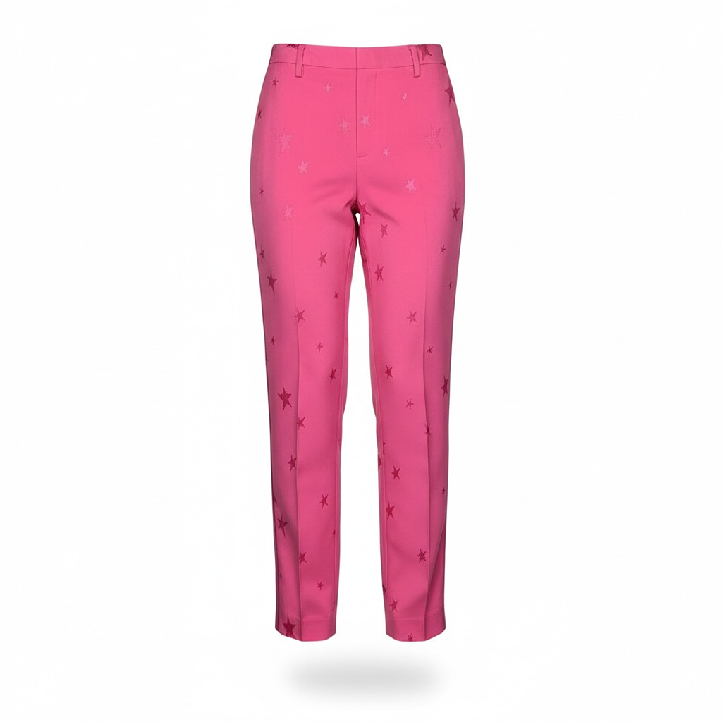Pantalon Droit Zadig & Voltaire - 36 - Fuchsia - État : Très